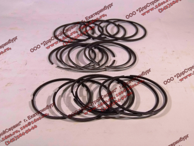 Кольца поршневые, комплект на ДВС Shanghai D9-220 XCMG/MITSUBER D05-002.107.108-01;F/D05 фото 1 Курган