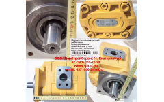 Насос гидравлический рабочего оборудования одинарный (под шпонку) CDM855 фото Курган