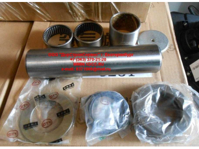 Шкворень с втулками, подшипником (комплект) SH F3000 SHAANXI / Shacman (ШАНКСИ / Шакман)  фото 1 Курган