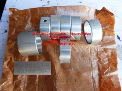 Втулки распредвала (комплект) D12 A7 HOWO A7 VG1246010042/43 фото 1 Курган