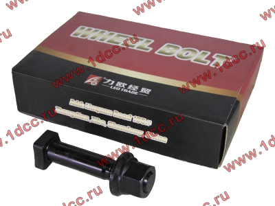 Шпилька колесная задняя с гайкой L-130 M23 H/SH (AZ9112340123) КАЧЕСТВО HOWO (ХОВО) LEO600025 фото 1 Курган