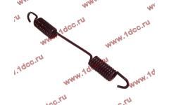 Пружина тормозная длинная с прямым участком в середине 270мм H2/H3 фото Курган