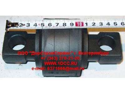 Сайлентблок реактивной штанги V-обр. 85х53 межцентровое 130 резинометалл. H2/H3 HOWO (ХОВО) AZ9725520272-JX/-1 фото 1 Курган