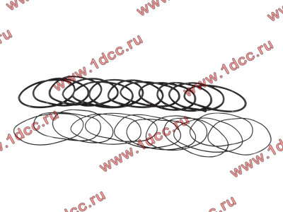Кольцо уплотнительное гильзы цилиндра (комплект 12 тонких и 12 толстых) двигатель TD226B6G Lonking CDM (СДМ) 01153804/01153805 фото 1 Курган