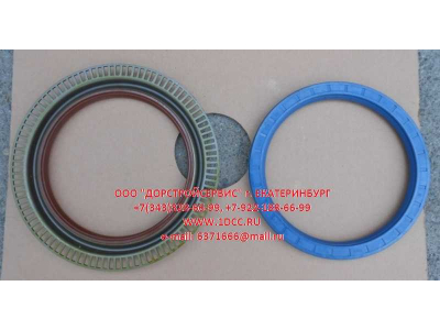 Сальник 145х175х13 задней ступицы SH F3000 с ABS (комплект) SHAANXI / Shacman (ШАНКСИ / Шакман) 06.56289.0331/0371 фото 1 Курган