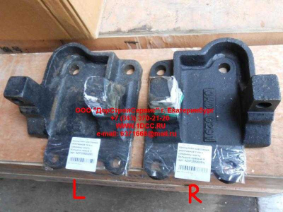 Кронштейн крепления реактивной тяги к среднему мосту большой левый H HOWO (ХОВО) AZ9725520290 фото 1 Курган
